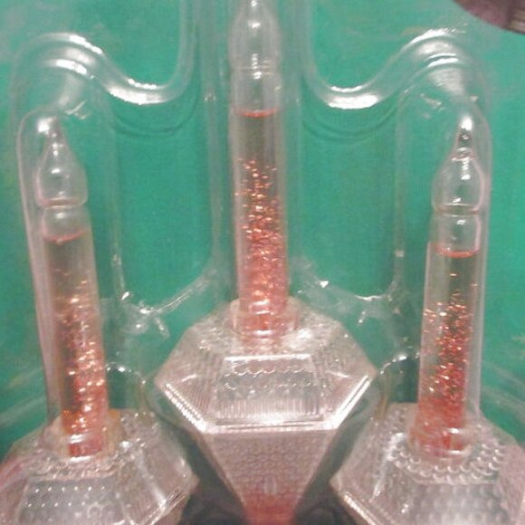 New Vintage Bethlehem Glitter Stars Bubble Light Bulbs for Christmas Tree Socket - Picture 5 of 12